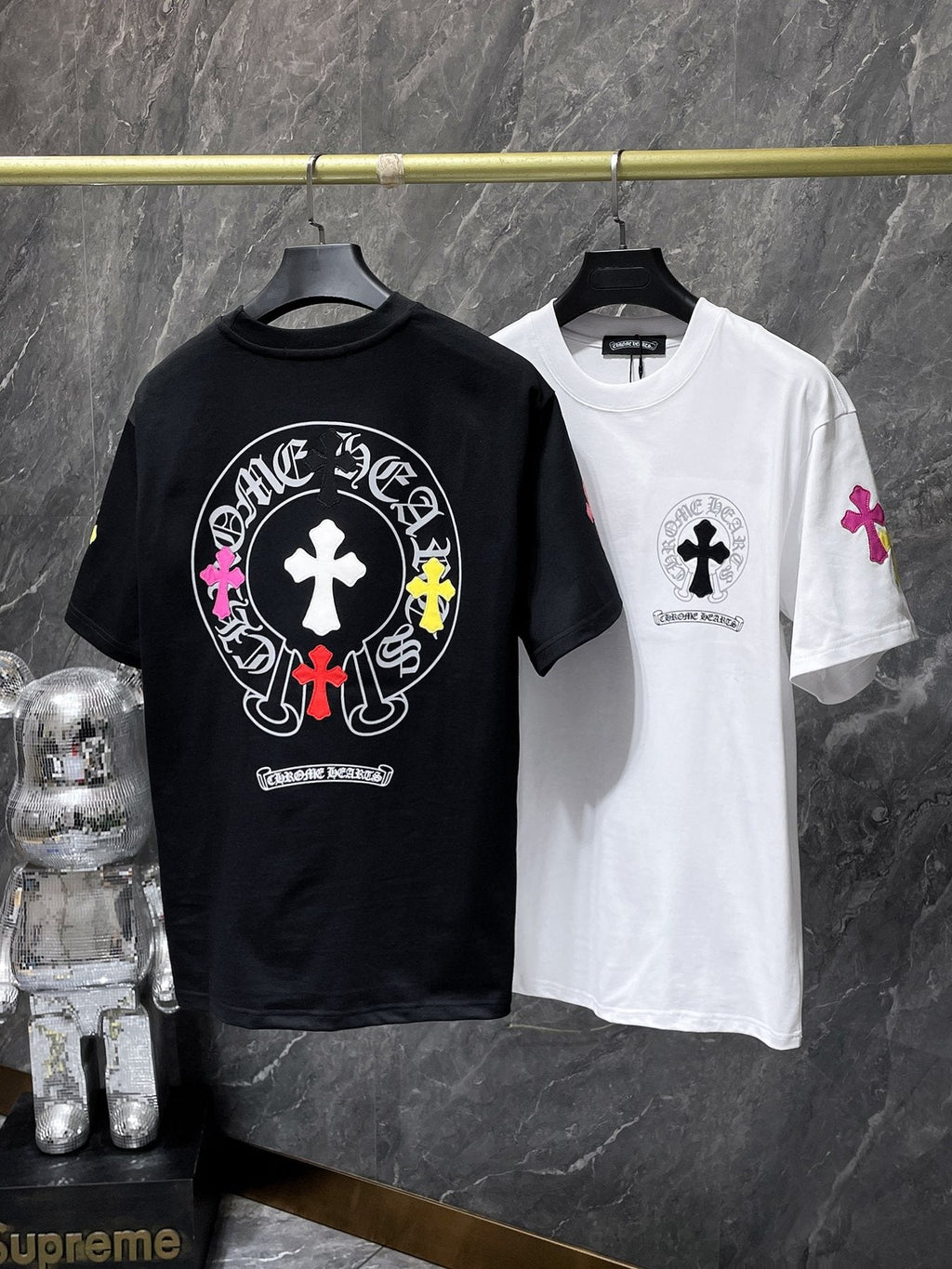 Chrome Hearts Cross Graphic Short-Sleeve T-Shirt