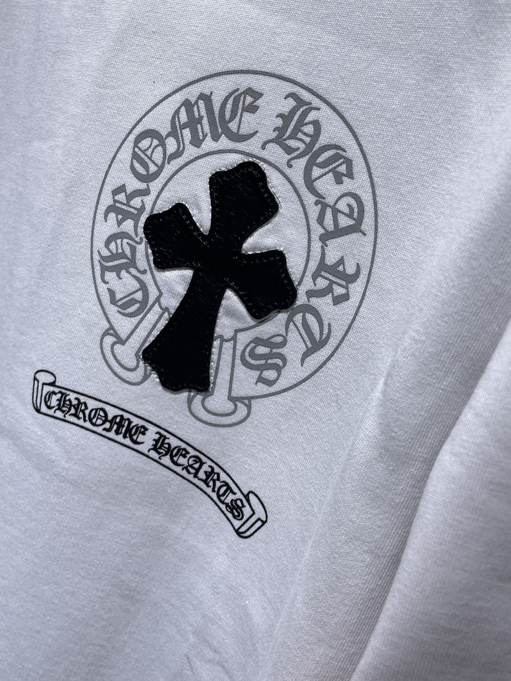 Chrome Hearts Cross Graphic Short-Sleeve T-Shirt