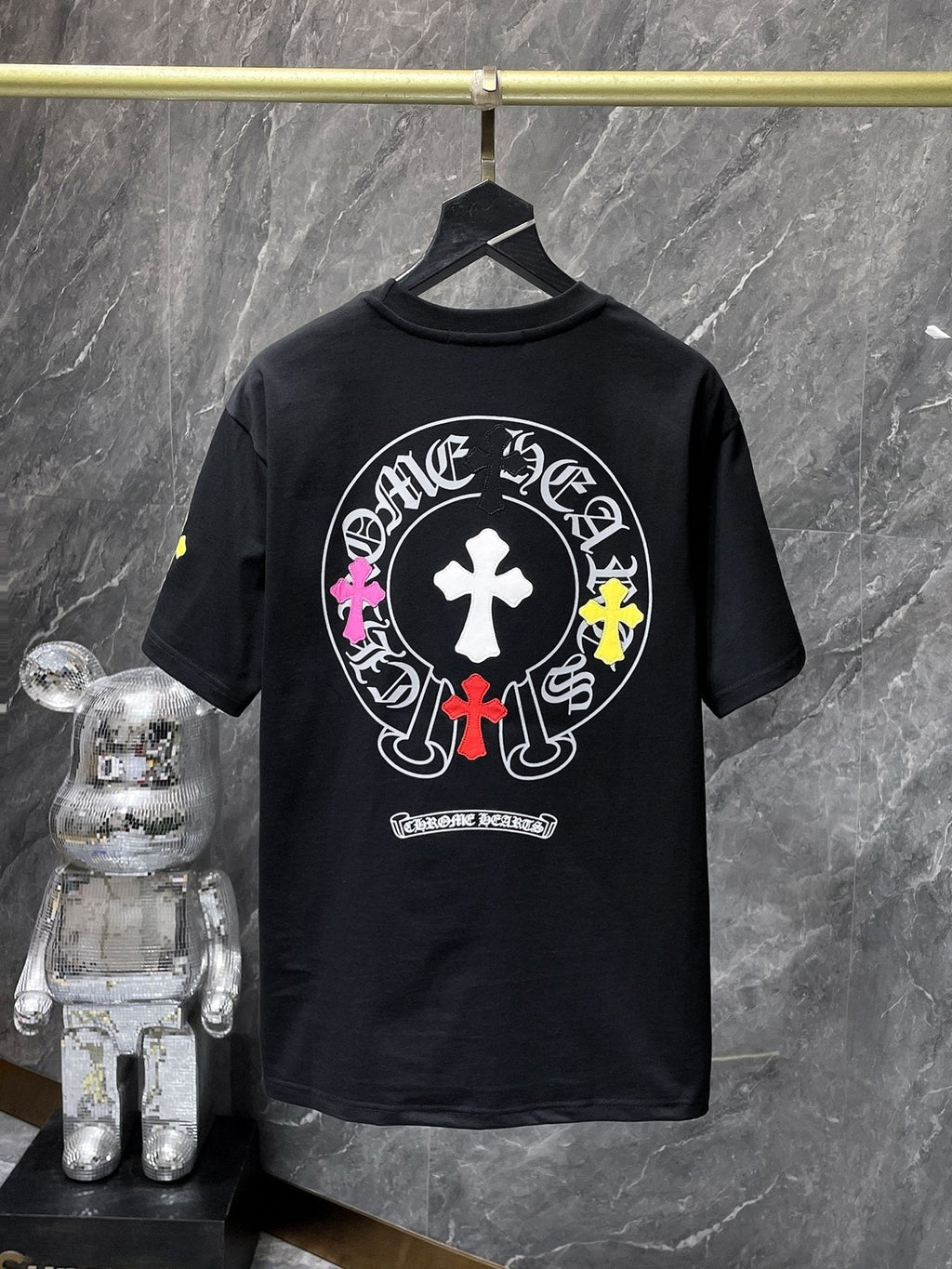 Chrome Hearts Cross Graphic Short-Sleeve T-Shirt