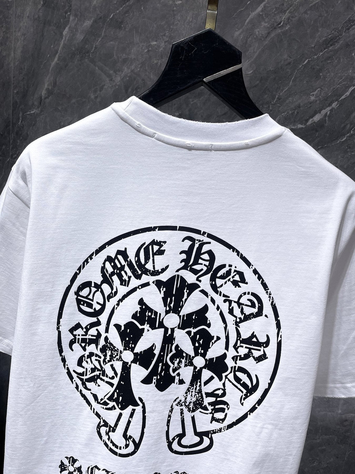 Chrome Hearts Horseshoe Cross Graphic T-Shirt