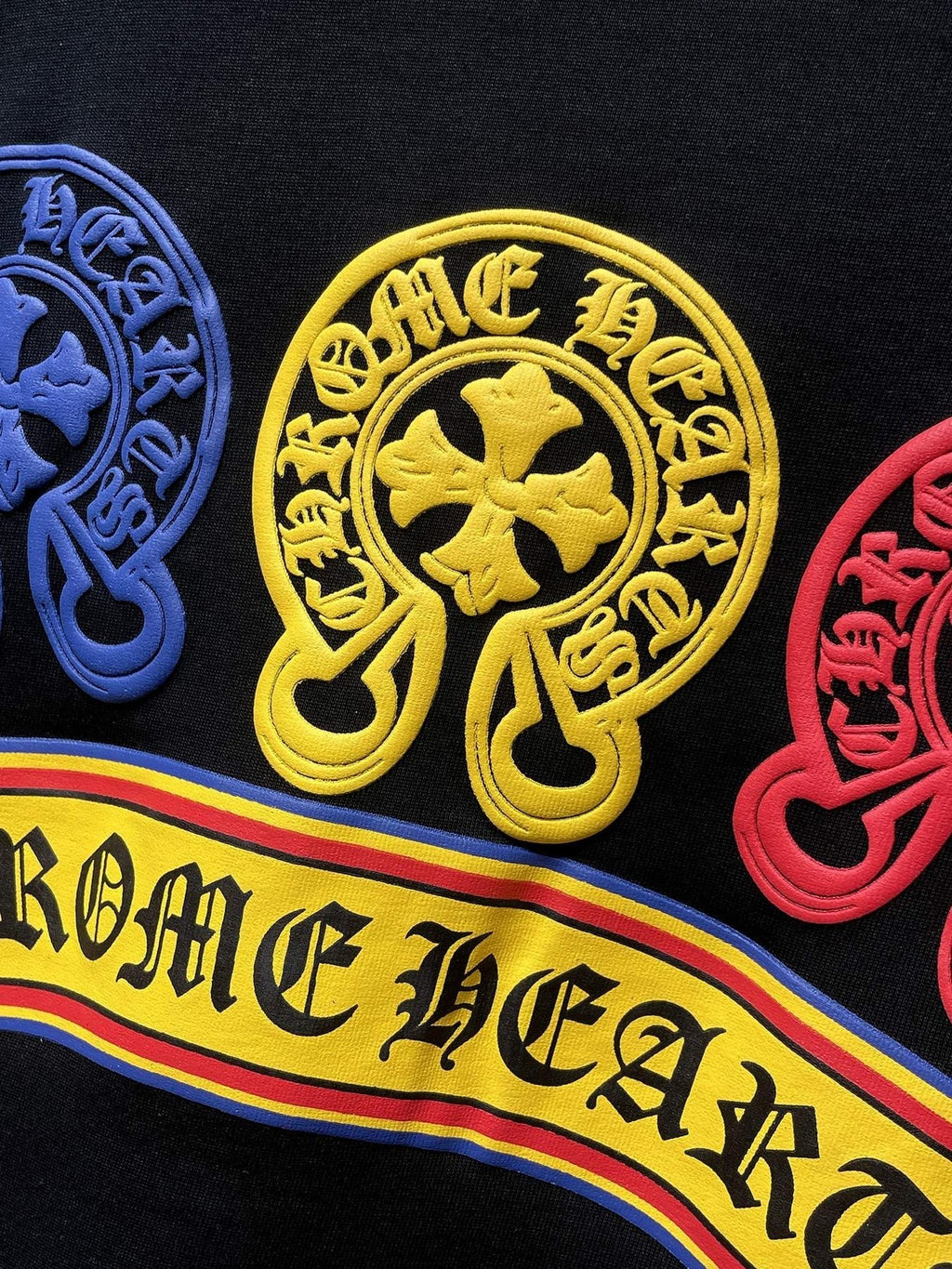 Chrome Hearts Multicolor Horseshoe Graphic T-Shirt