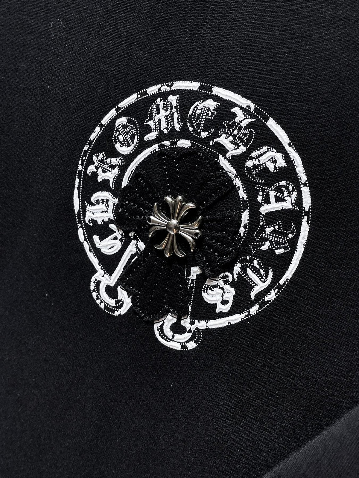 Chrome Hearts Cross Scroll Graphic Short-Sleeve T-Shirt