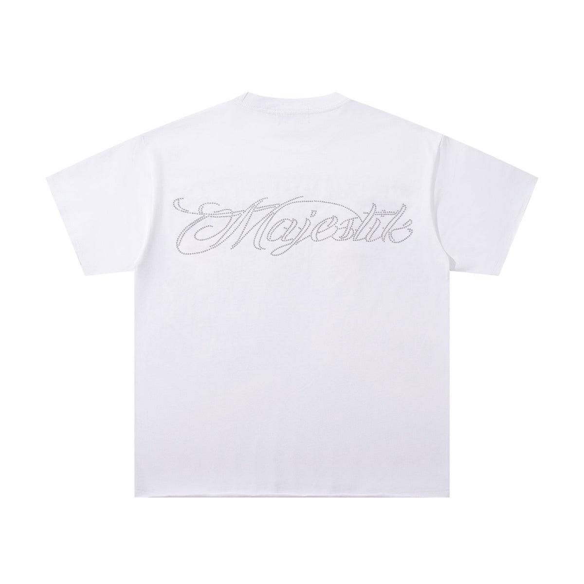 MAJESTIK Skull & Flame Graphic T-Shirt