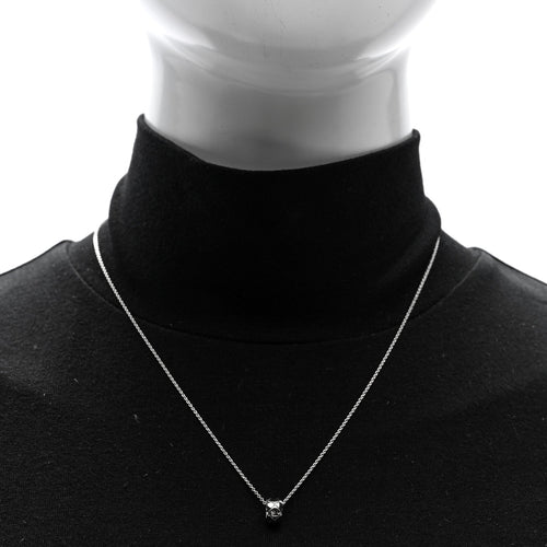 18K White Gold Coco Crush Pendant Necklace