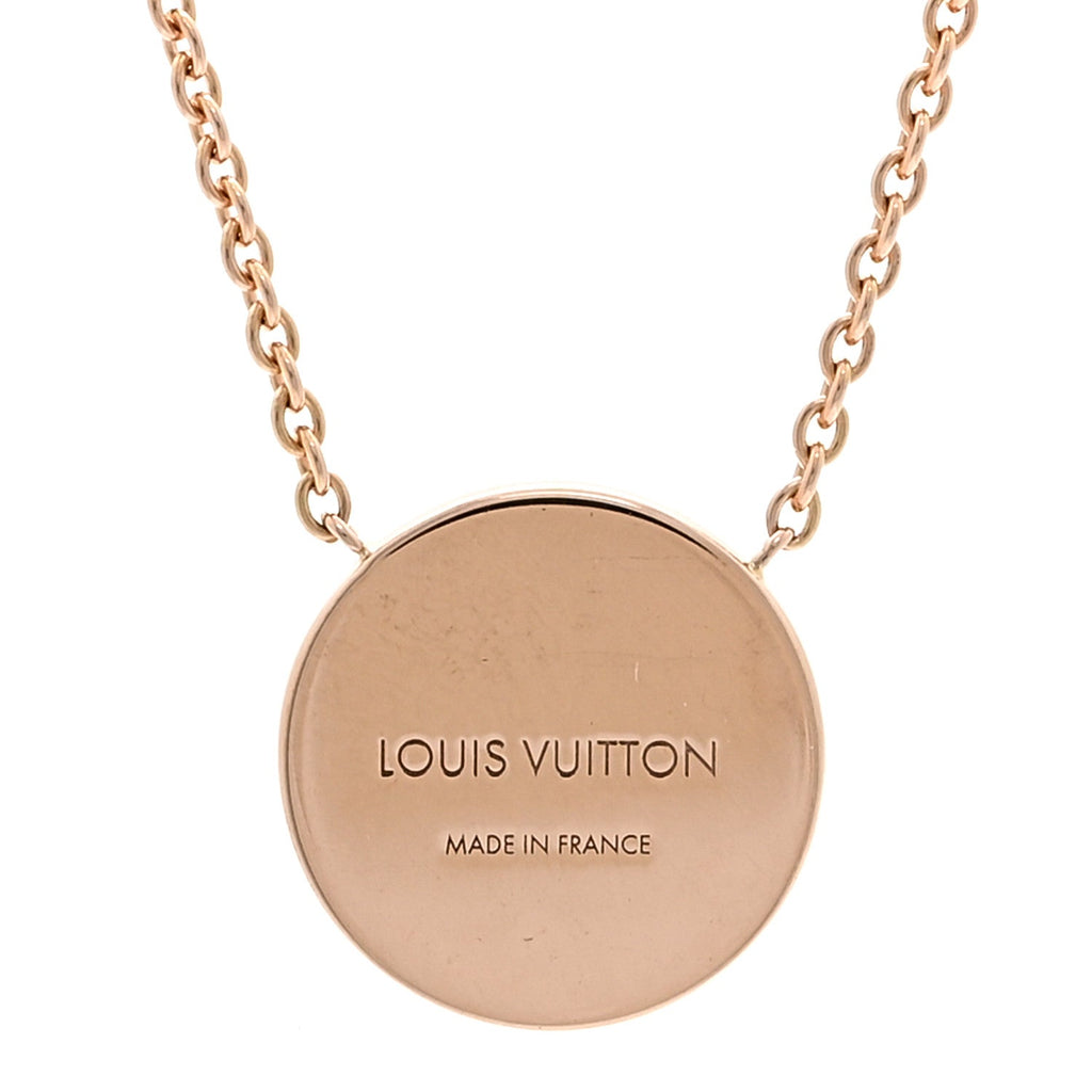 18K Pink Gold Grey Mother Of Pearl Blossom Sun Pendant Necklace
