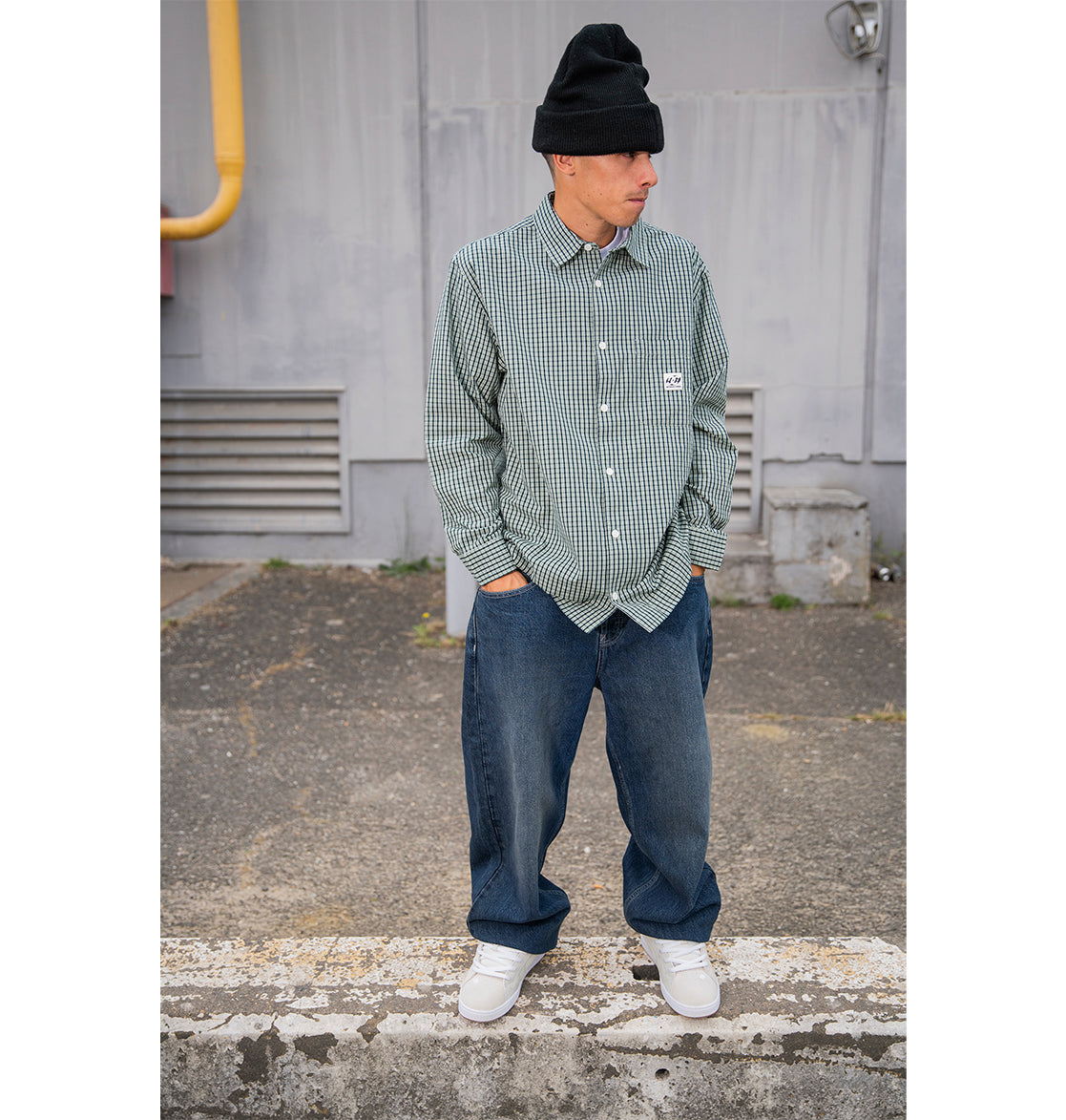 Men's Worker Baggy Denim Double That Jeans