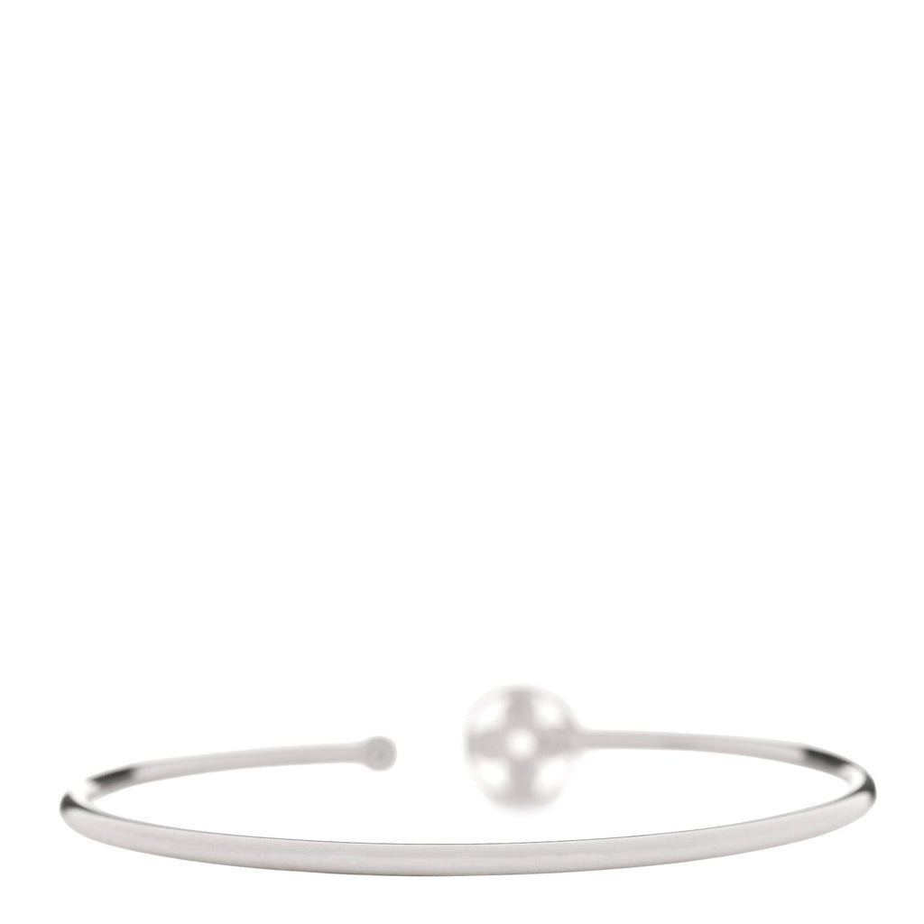18K White Gold Diamond Idylle Blossom Twist Bracelet