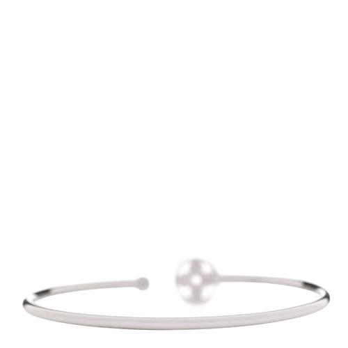 18K White Gold Diamond Idylle Blossom Twist Bracelet