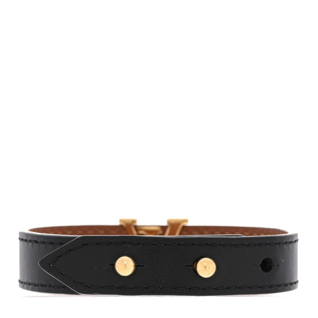 Calfskin Iconic Bracelet 17 Black