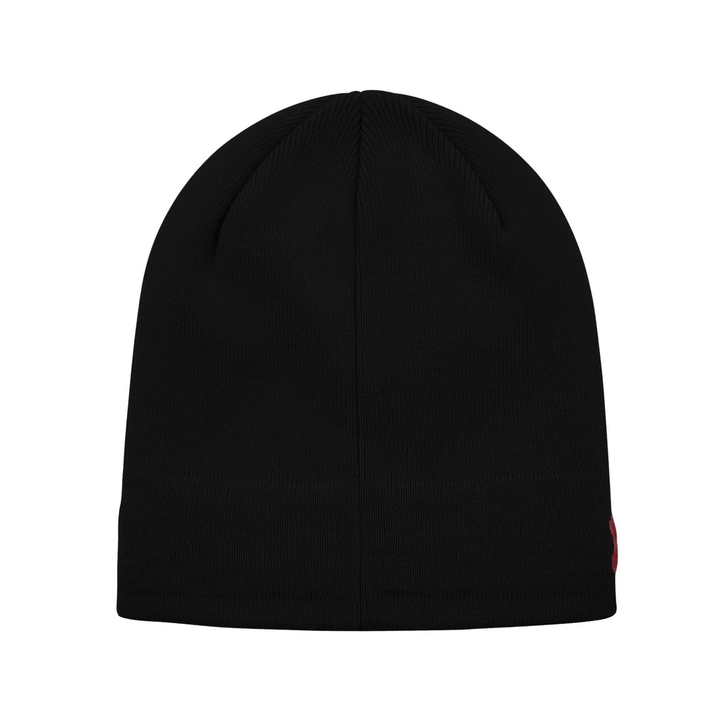 FUZZY LOGO MOHAIR BEANIE
