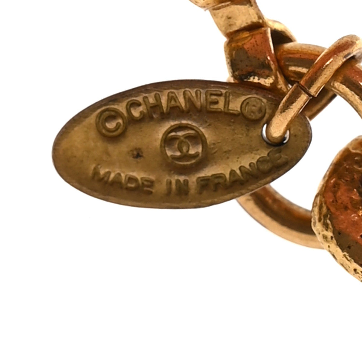Loupe Magnifying Glass Necklace Gold