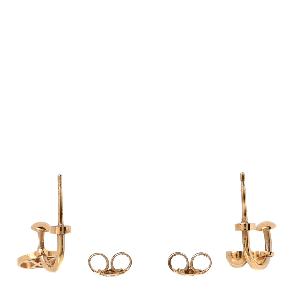 Brass Blooming Earrings Gold