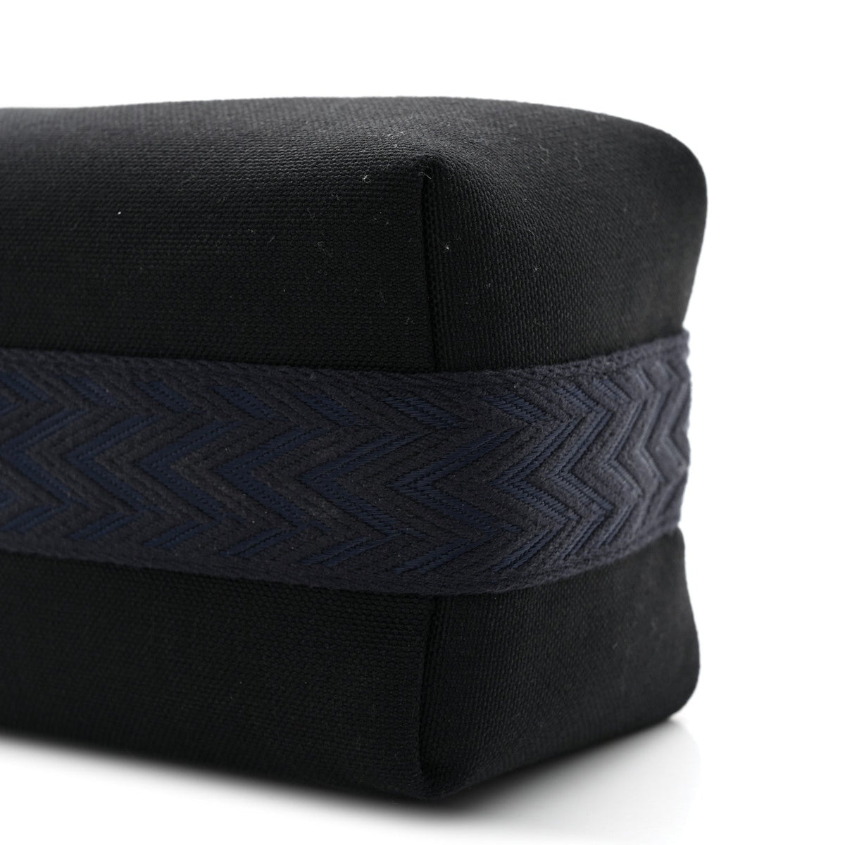 Canvas Small Bride-A-Brac Pouch Black Bleu Nuit