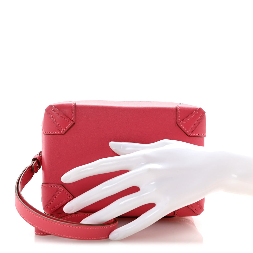 Tadelakt Mini Pochette Maxibox Rose Lipstick