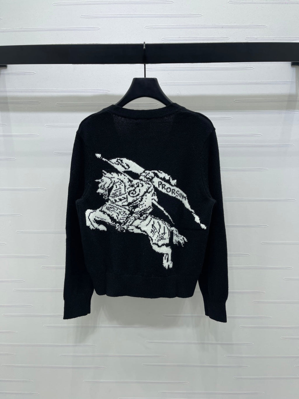 Burberry 25 V-neck Long-sleeved Cardigan Wool