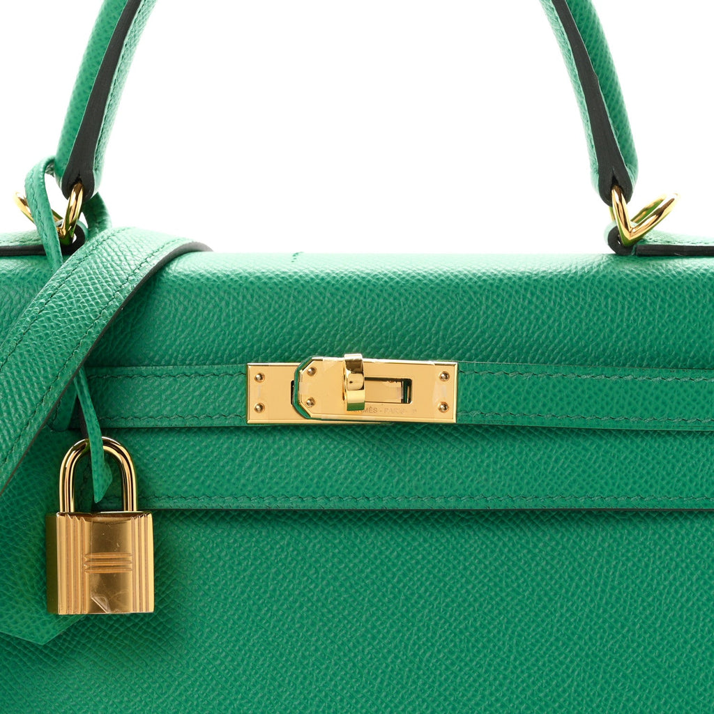 Epsom Kelly Sellier 25 Vert Jade
