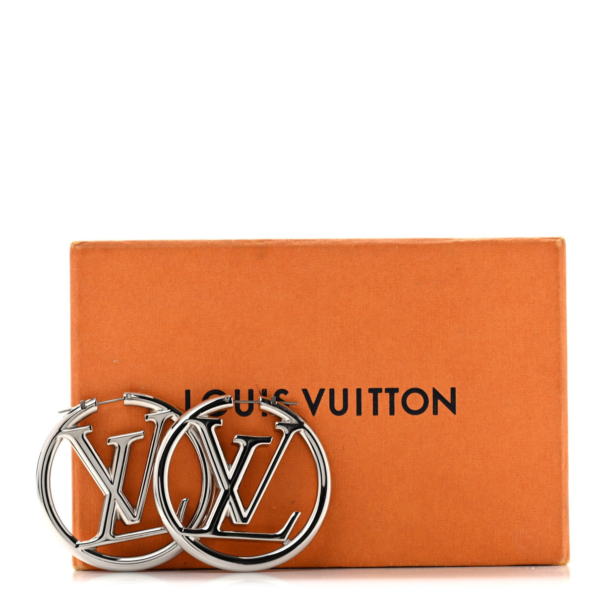 Palladium Louise Hoop Earrings Silver