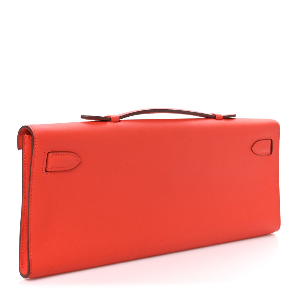Swift Kelly Cut Clutch Pochette Capucine
