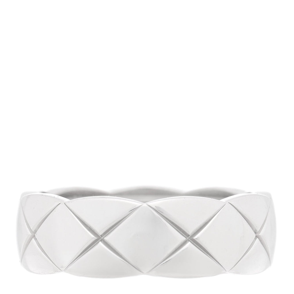 18K White Gold Small Coco Crush Ring 55 7.25