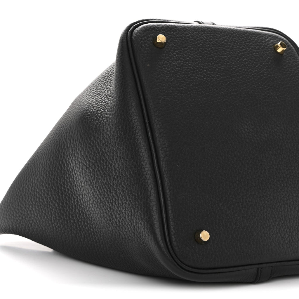 Taurillon Clemence Picotin Lock 22 MM Black