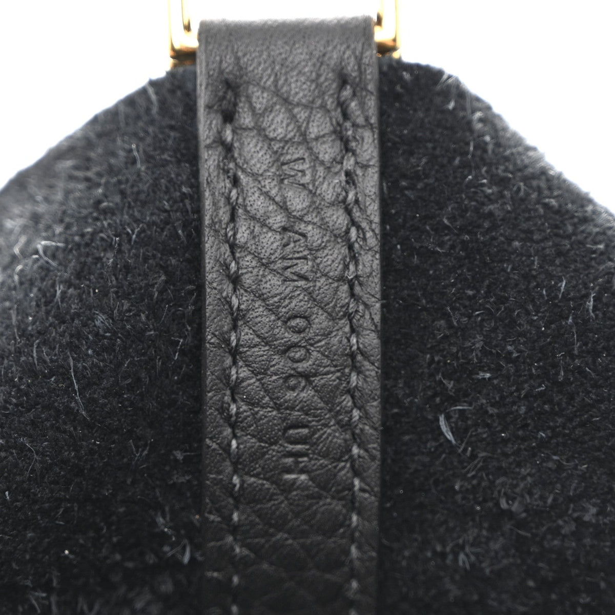 Taurillon Clemence Picotin Lock 22 MM Black