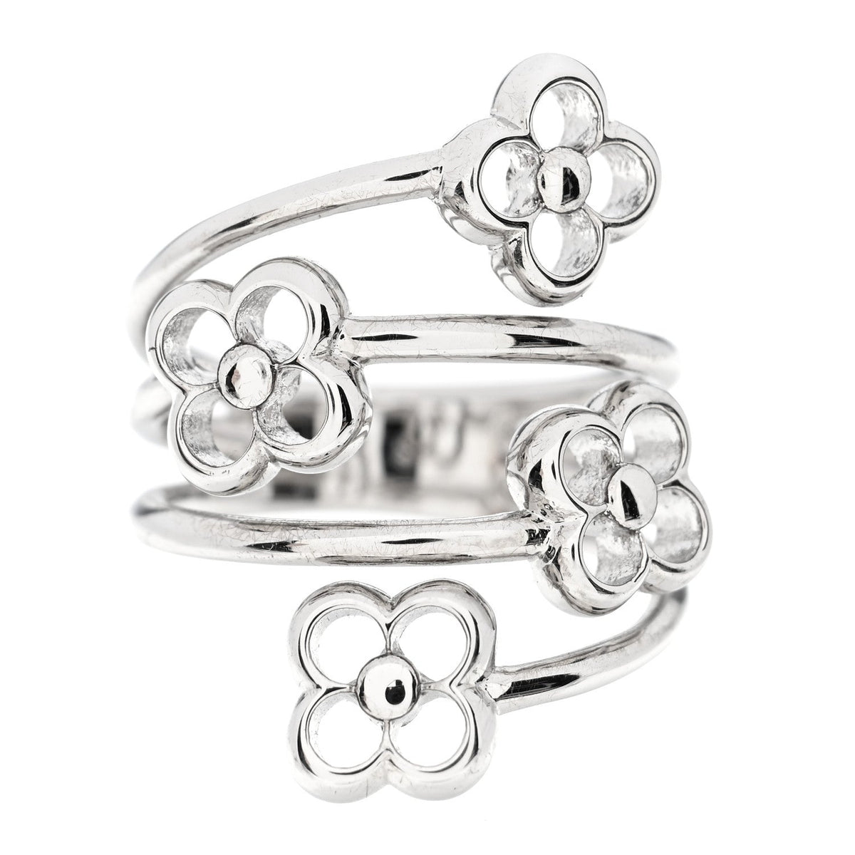 Flower Full Ring S 49 5 Silver