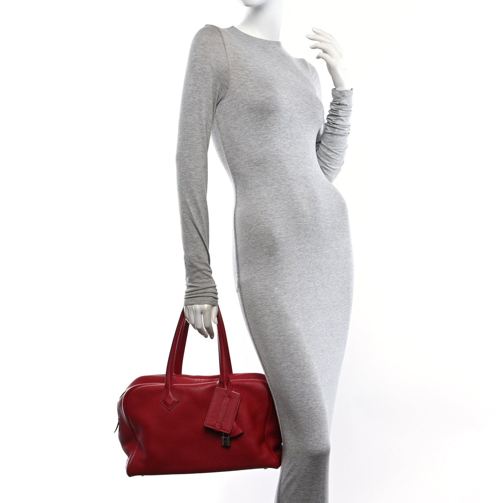 Taurillon Clemence Victoria 35 Rouge Garance