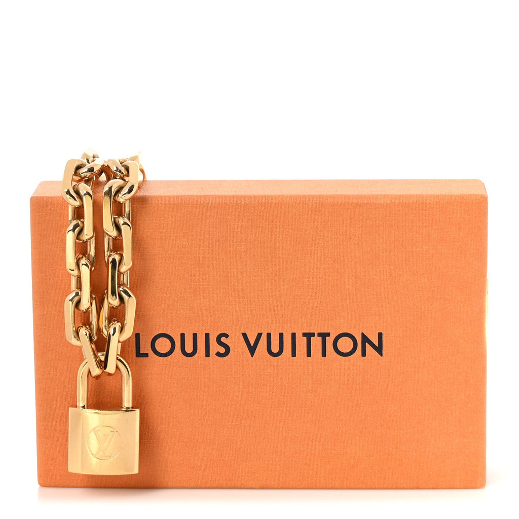 LV Edge Necklace Cadenas Gold