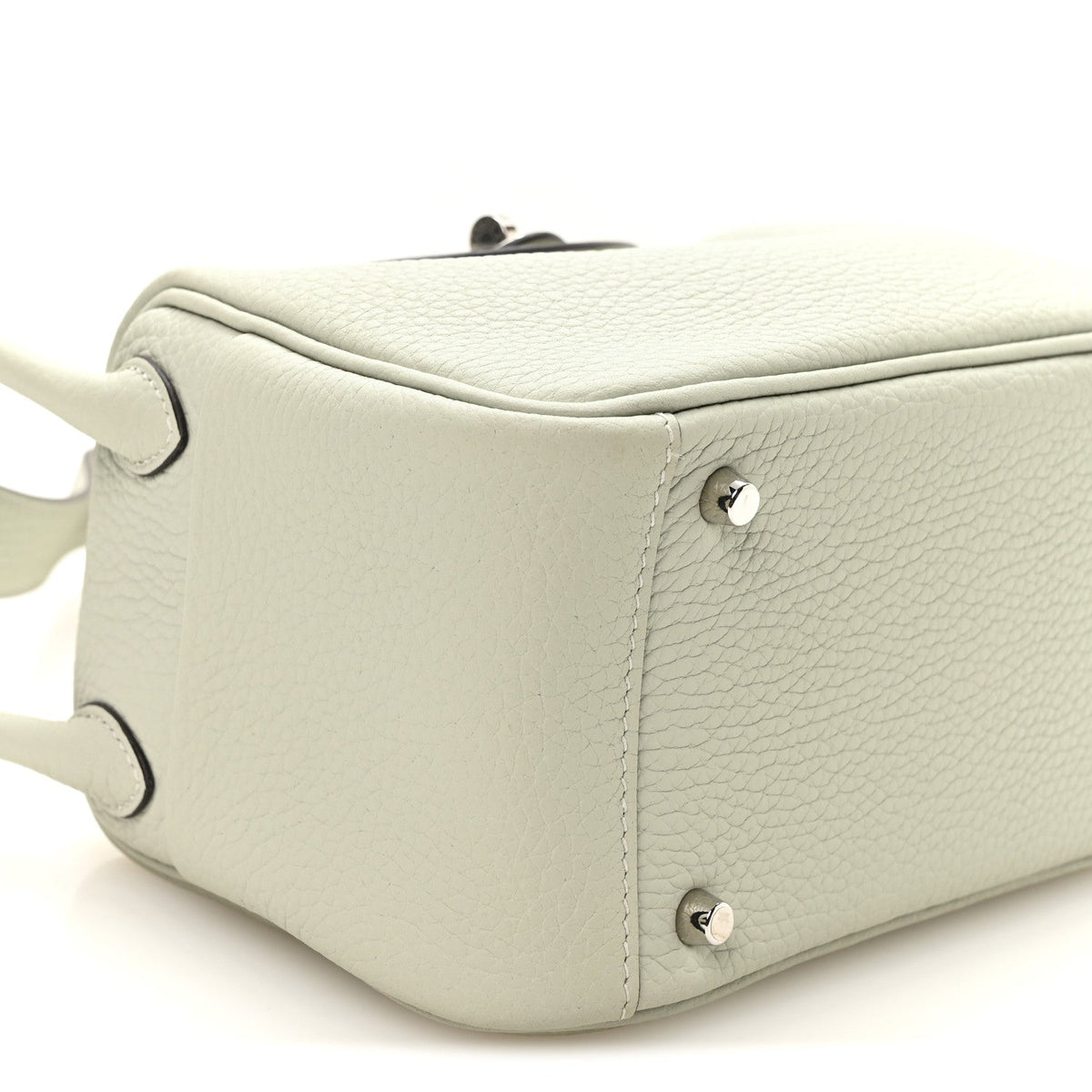 Taurillon Clemence Mini Lindy 20 Gris Neve