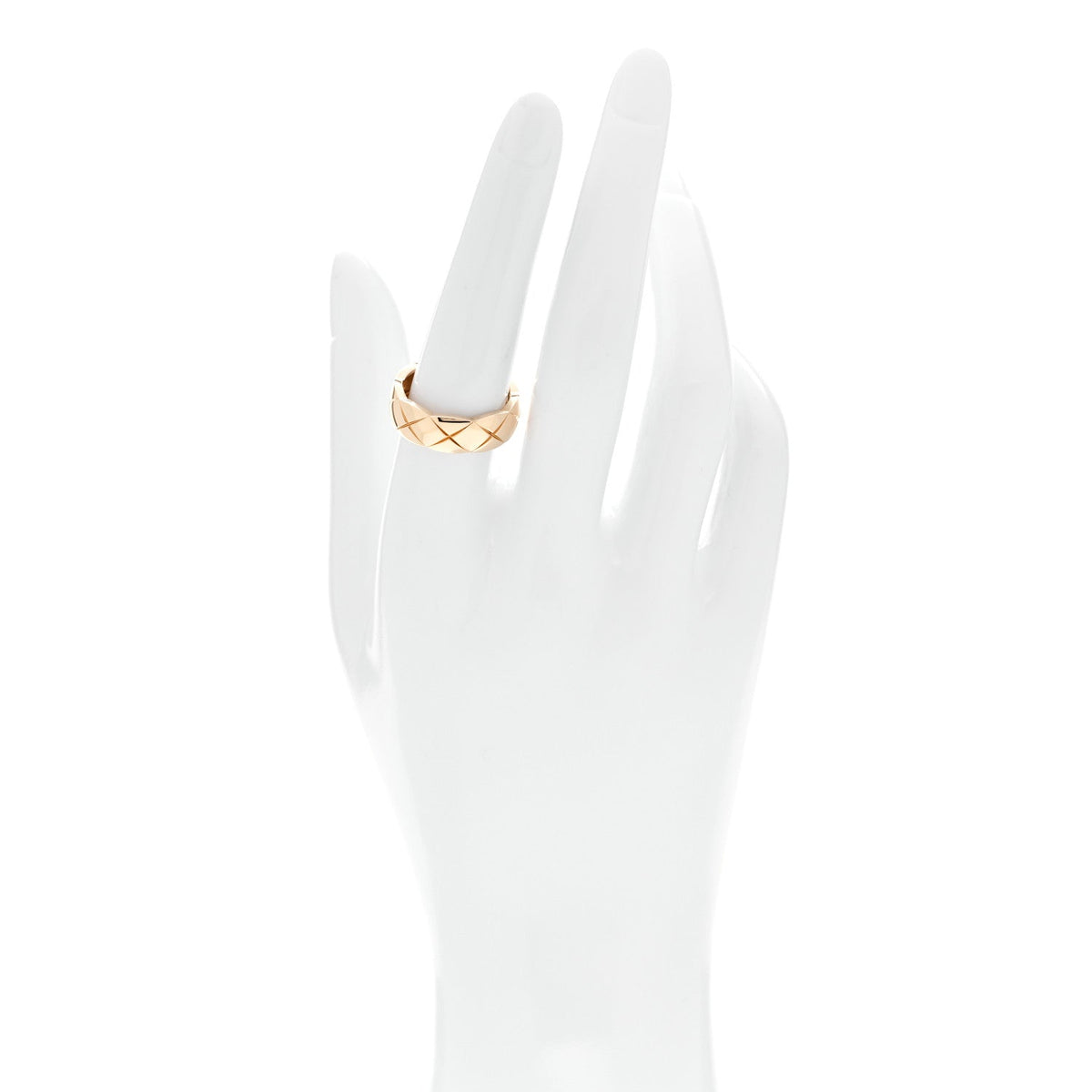 18K Yellow Gold Small Coco Crush Ring 55 7.25