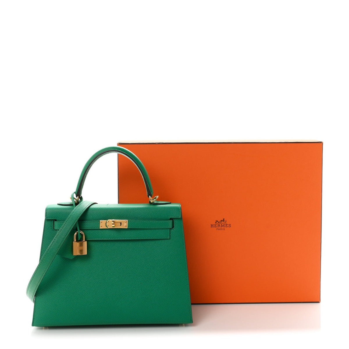 Epsom Kelly Sellier 25 Vert Jade