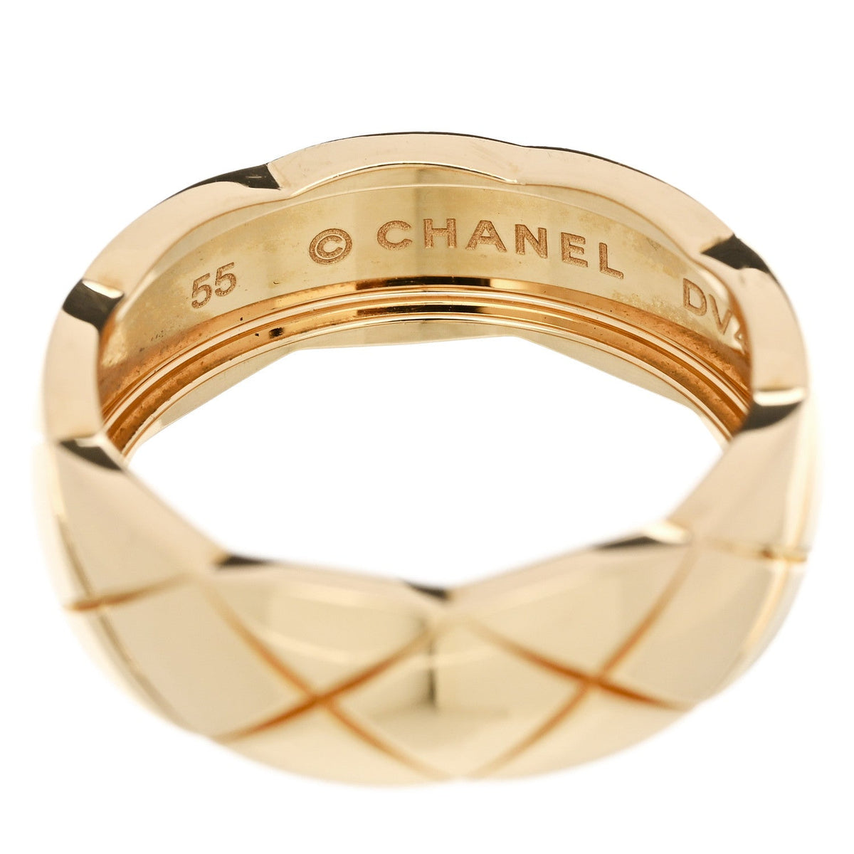 18K Yellow Gold Small Coco Crush Ring 55 7.25