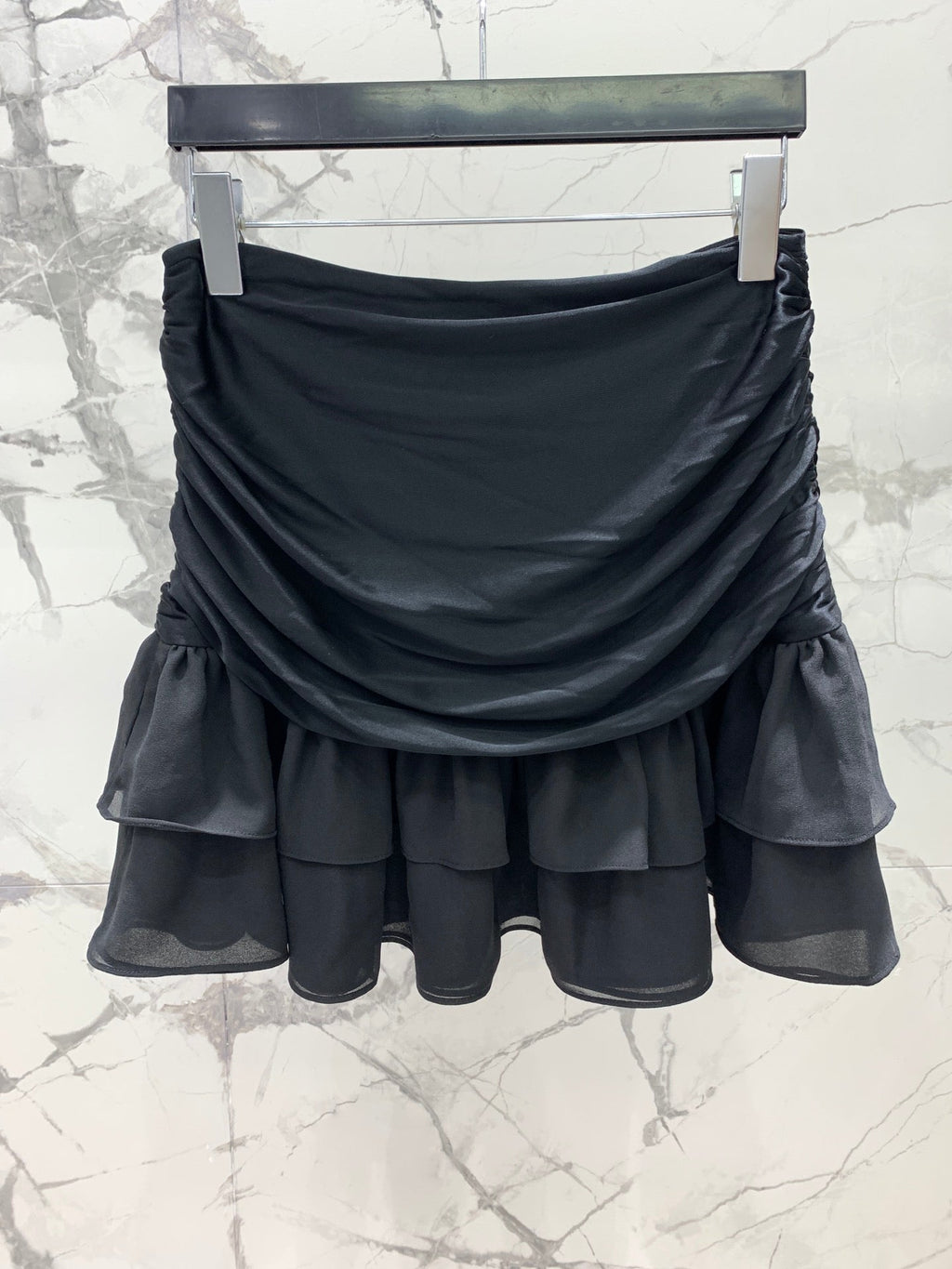 Blumarine 26s Set Neck Blouse Skirt Polyester