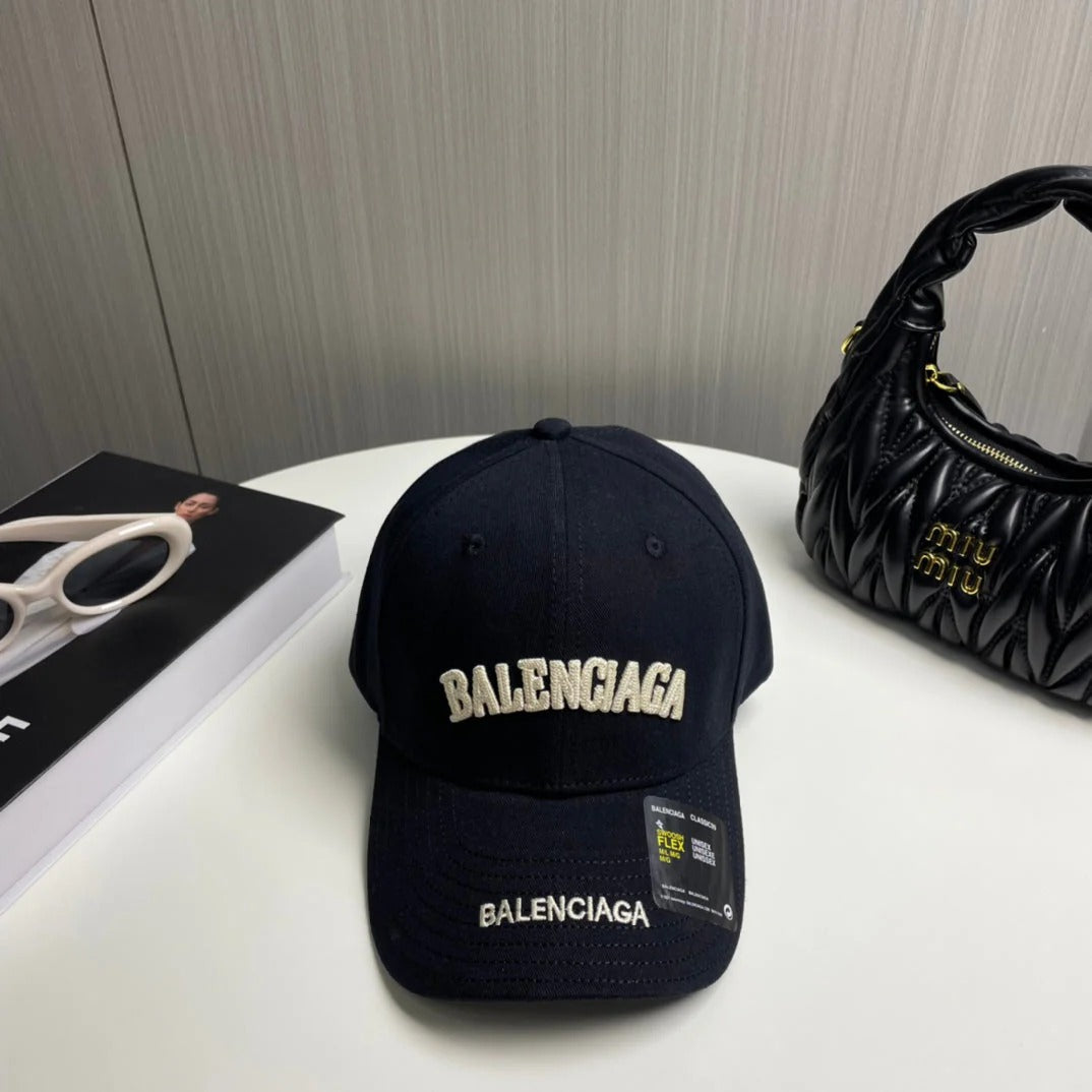 Balenciaga Embroidered Letter Baseball Cap 229244