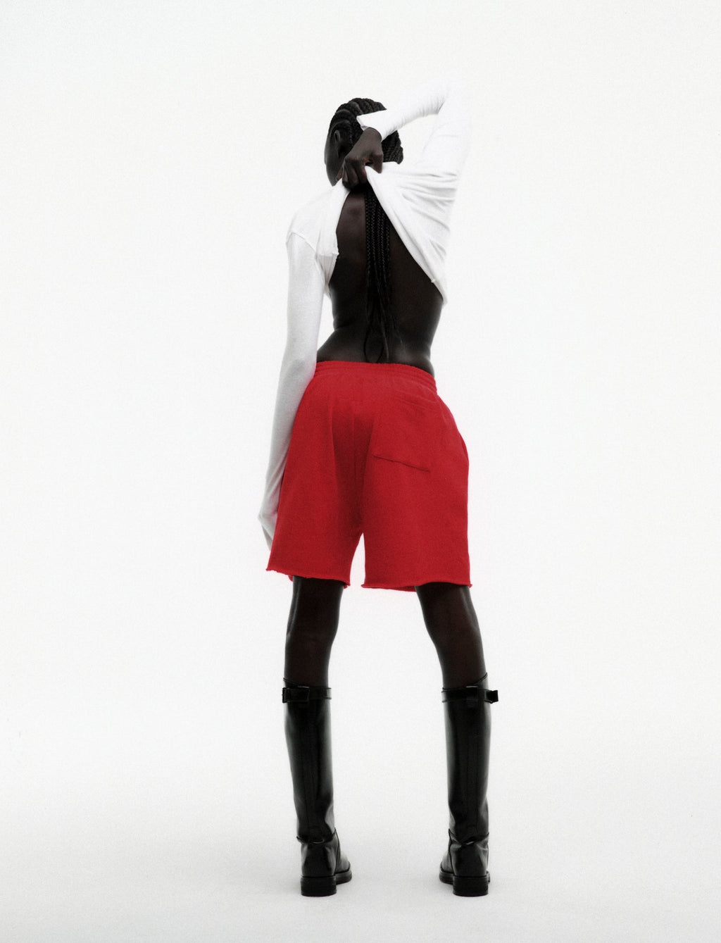 OG STUDDED SWEATSHORT