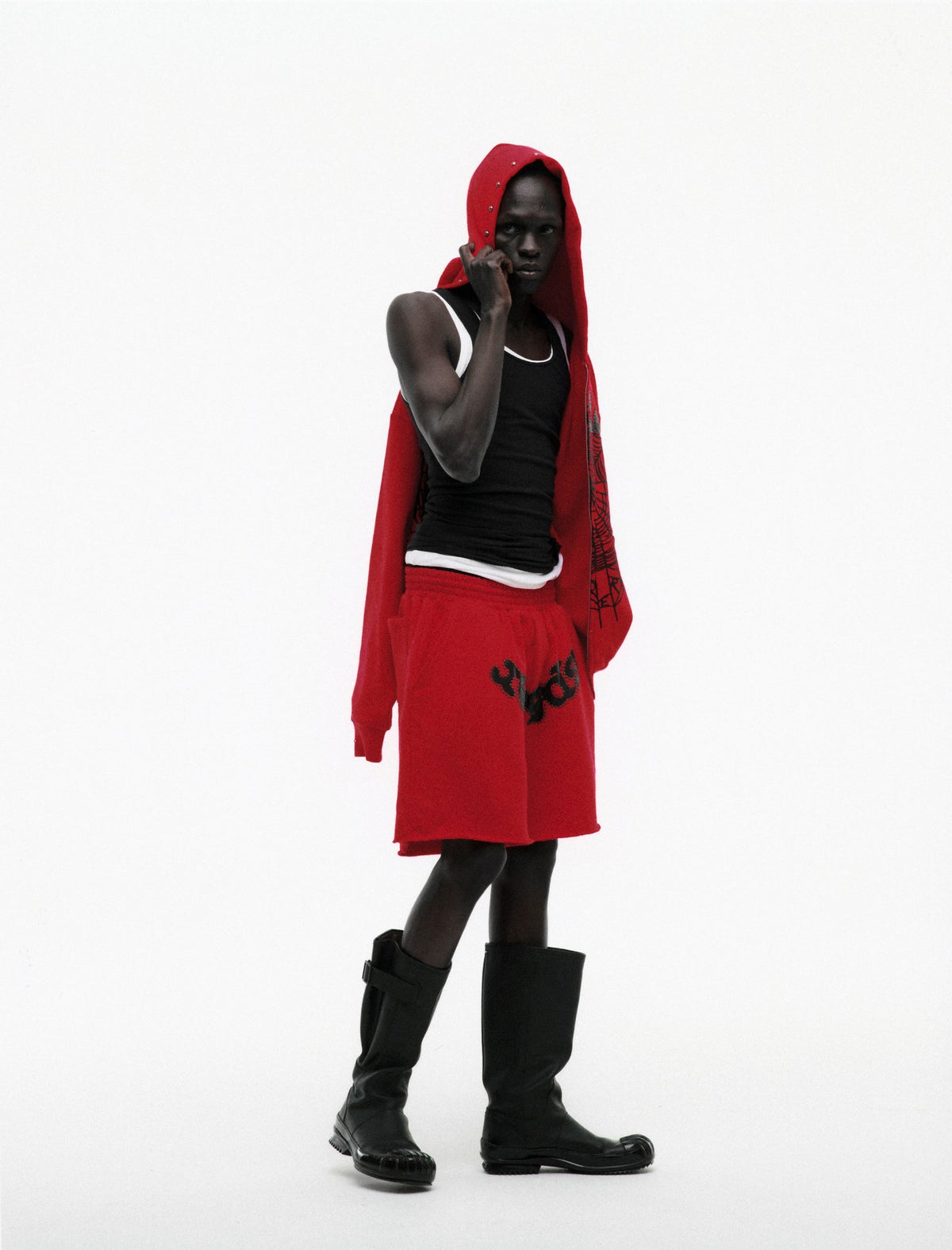 OG STUDDED SWEATSHORT