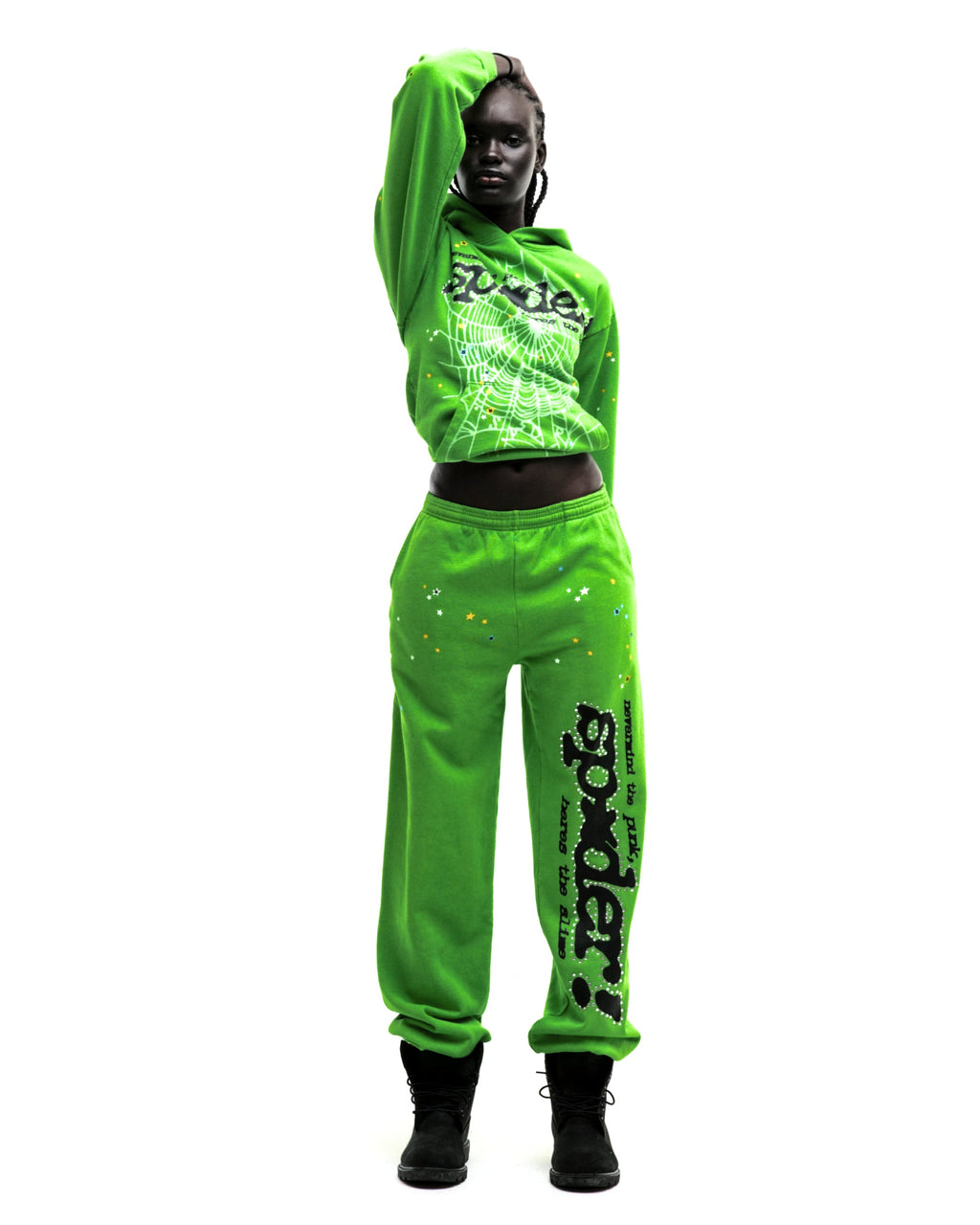 RHINESTONE PUNK V2 HOODIE