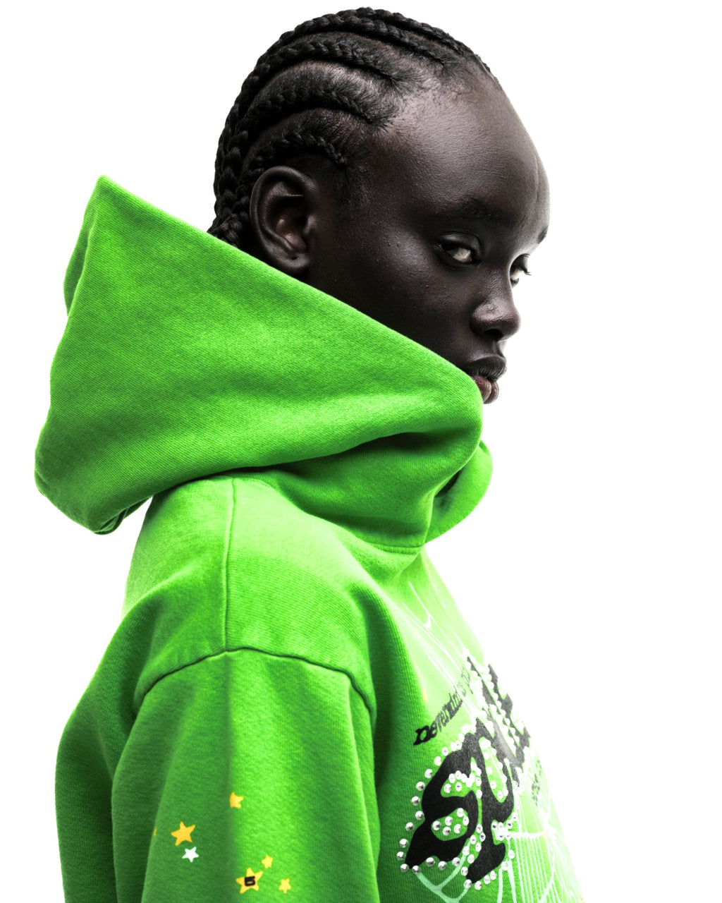 RHINESTONE PUNK V2 HOODIE