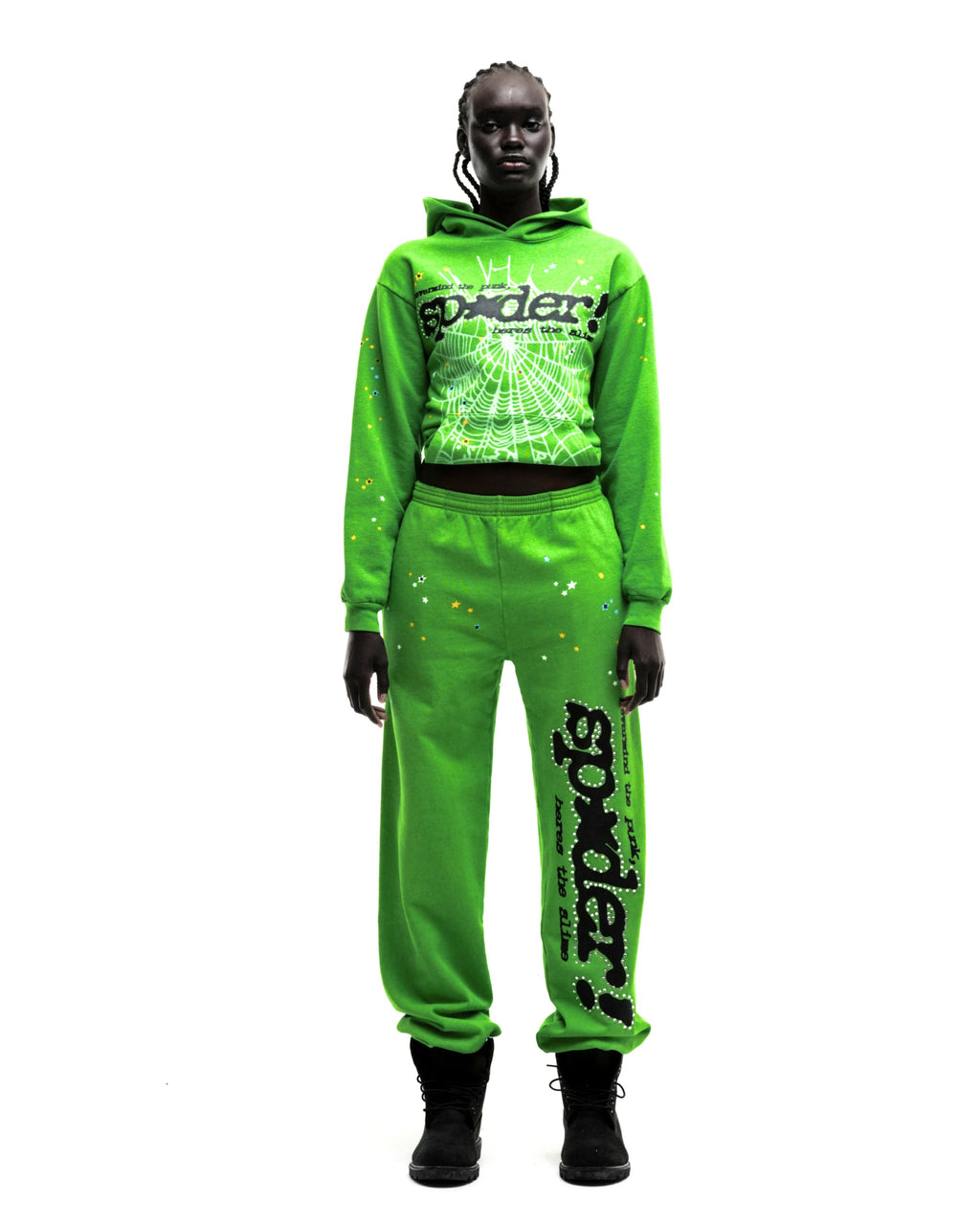 RHINESTONE PUNK V2 HOODIE