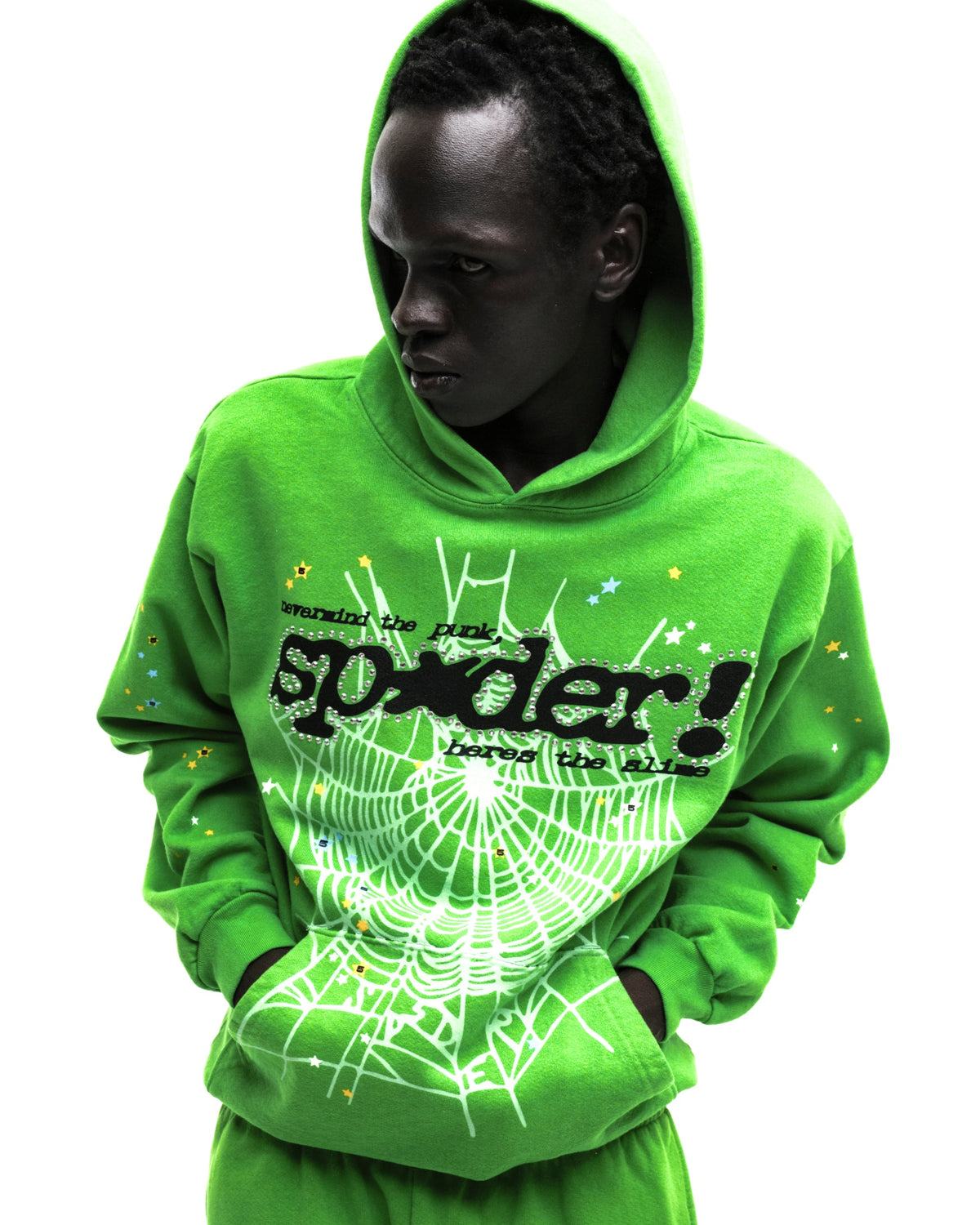 RHINESTONE PUNK V2 HOODIE
