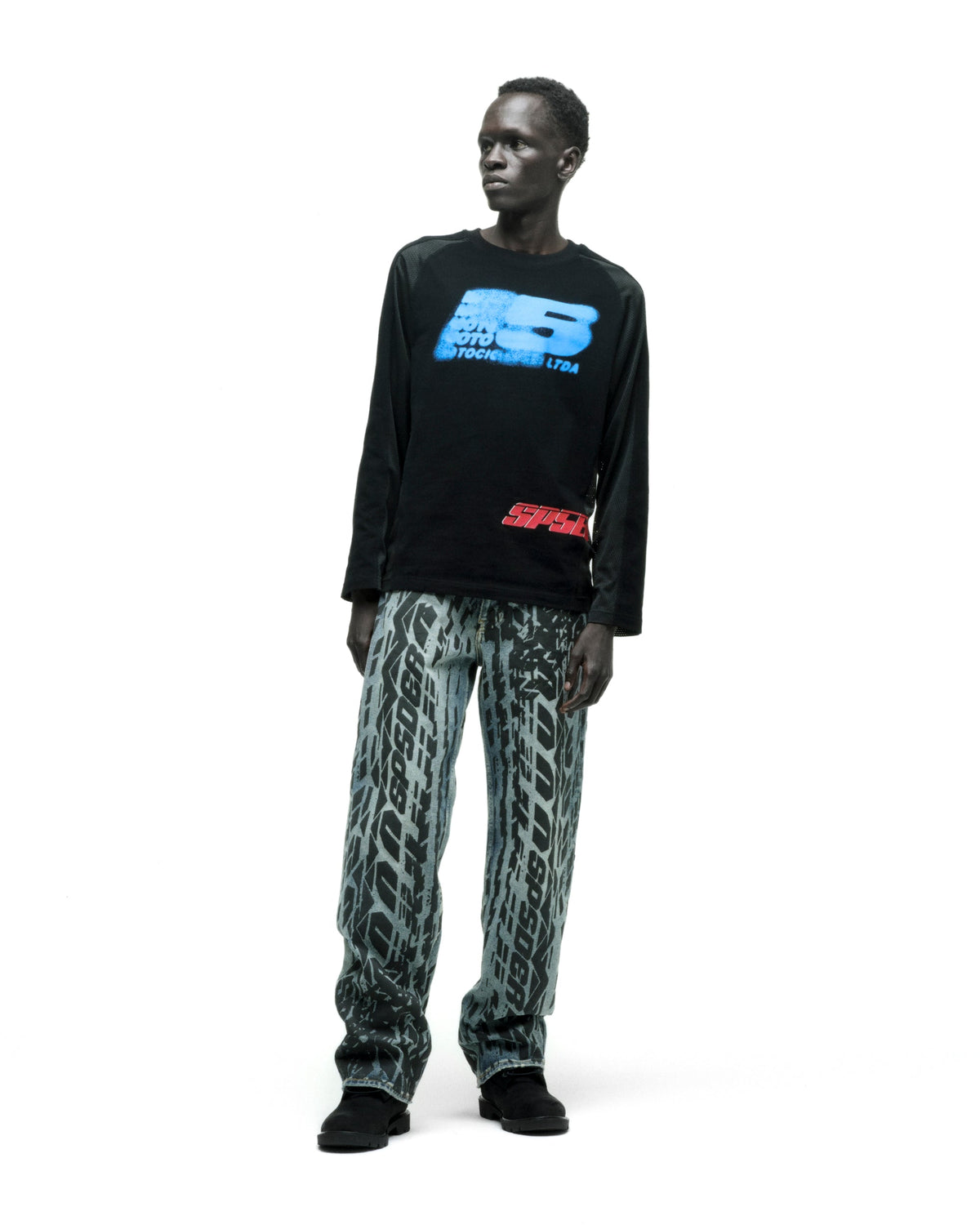 555PEED MESH LONGSLEEVE