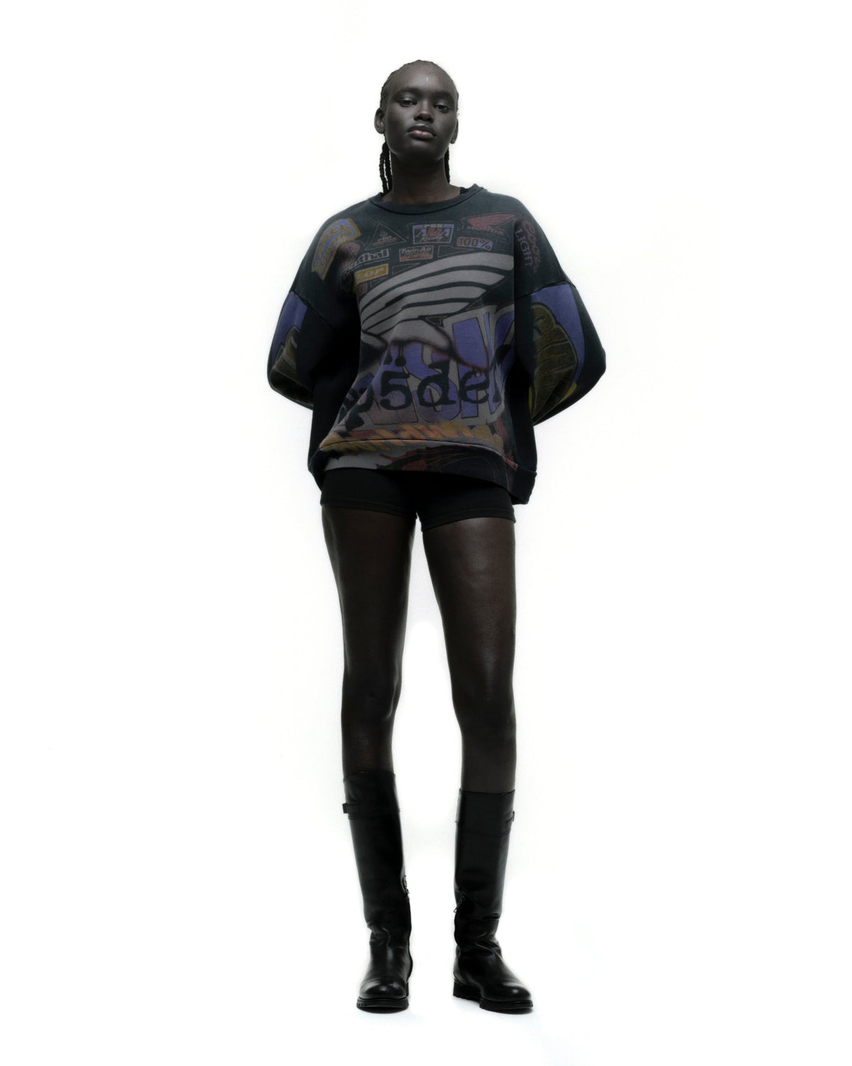 TROMPE-L’ŒIL CREWNECK