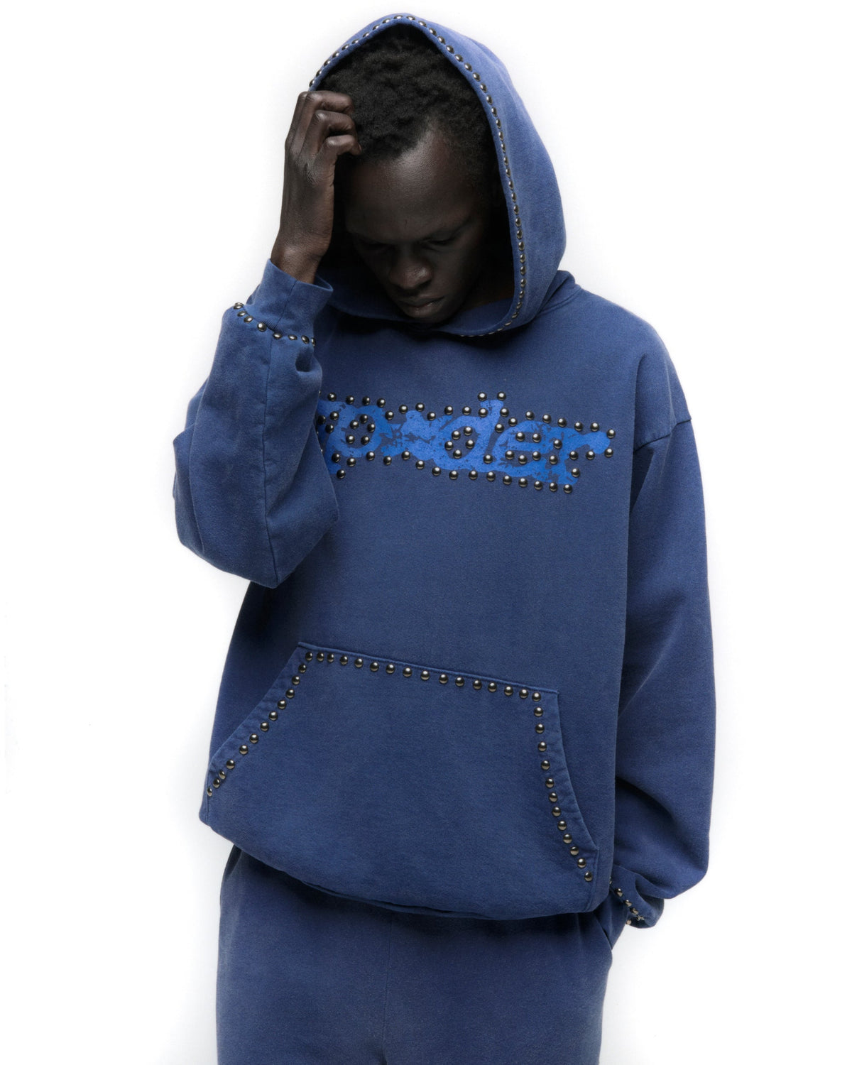 PUNK V3 STUDDED HOODIE