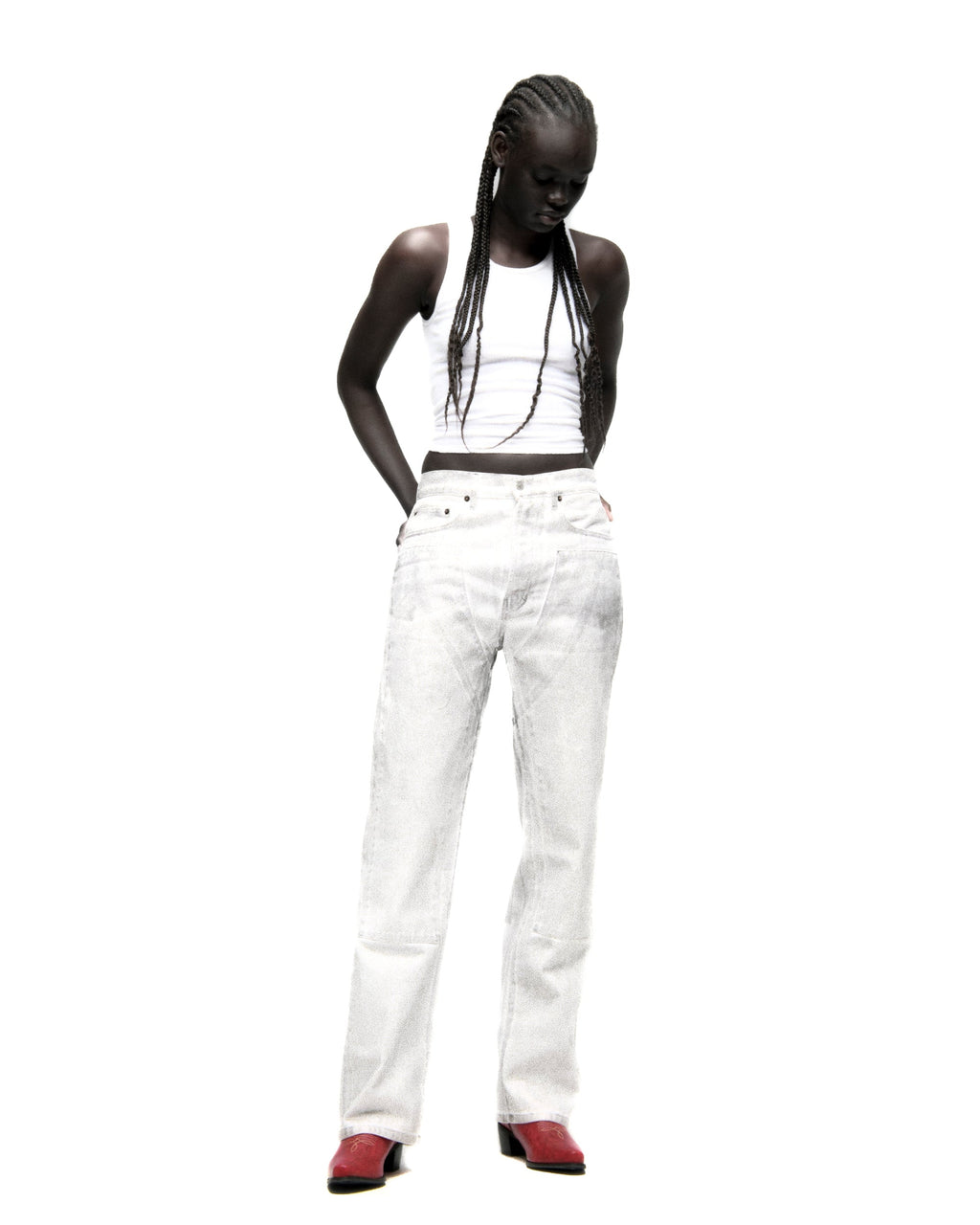 PLATINUM DENIM PANT