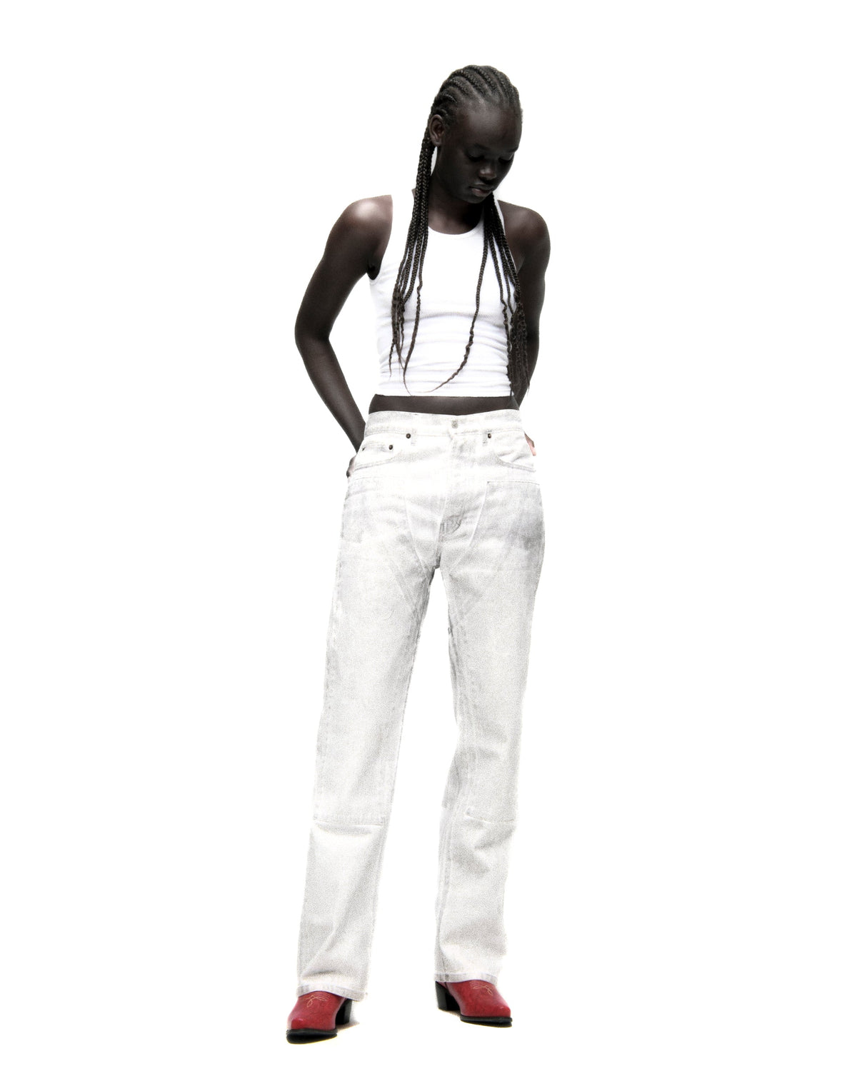 PLATINUM DENIM PANT