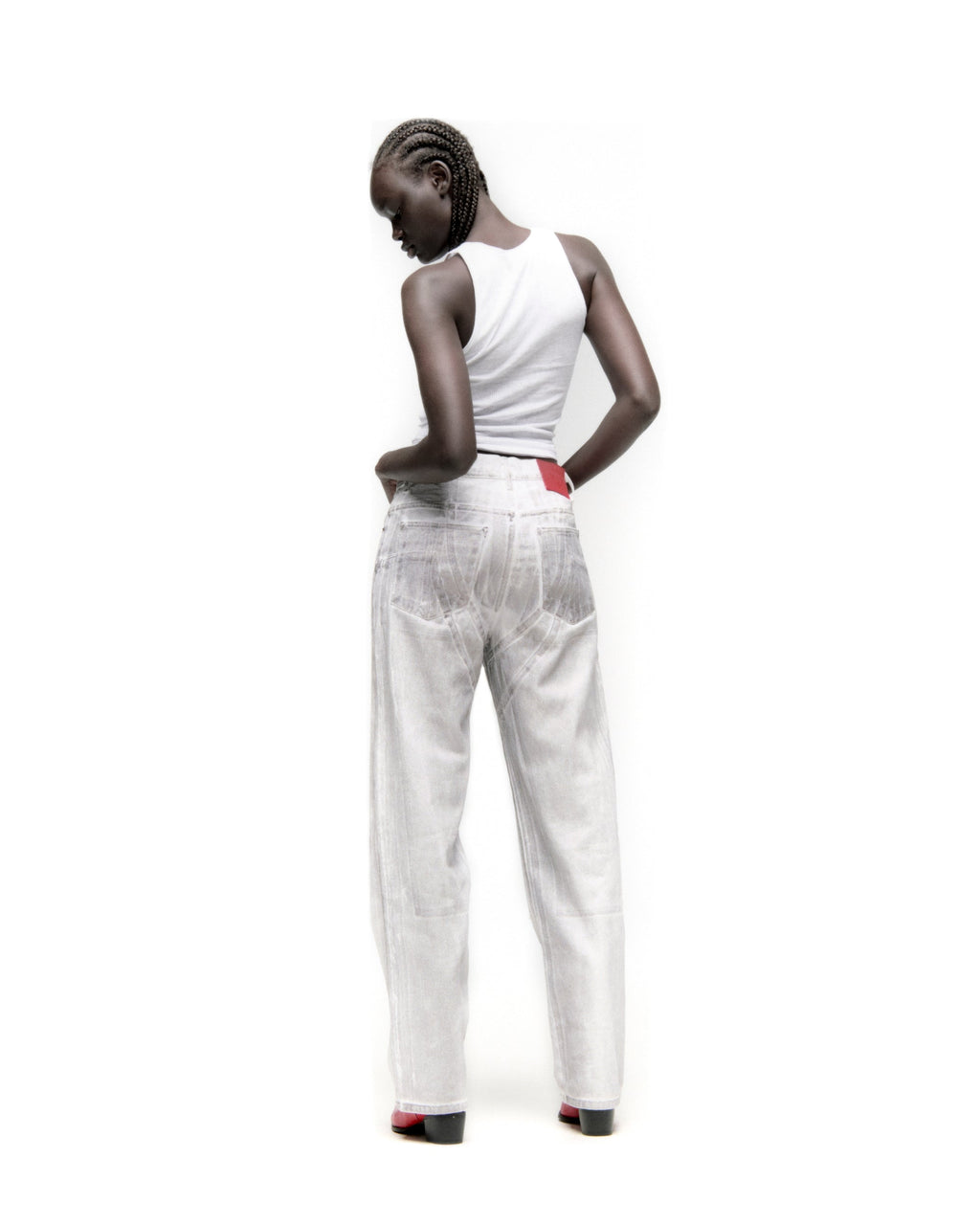 PLATINUM DENIM PANT