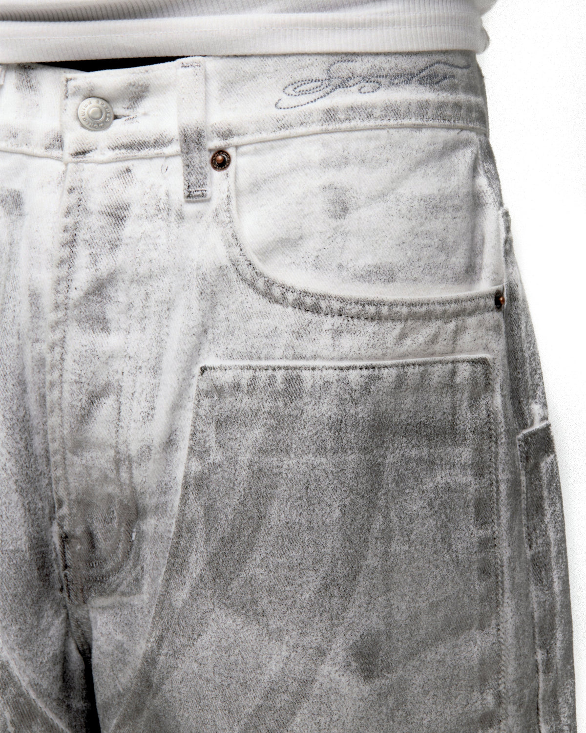 PLATINUM DENIM PANT