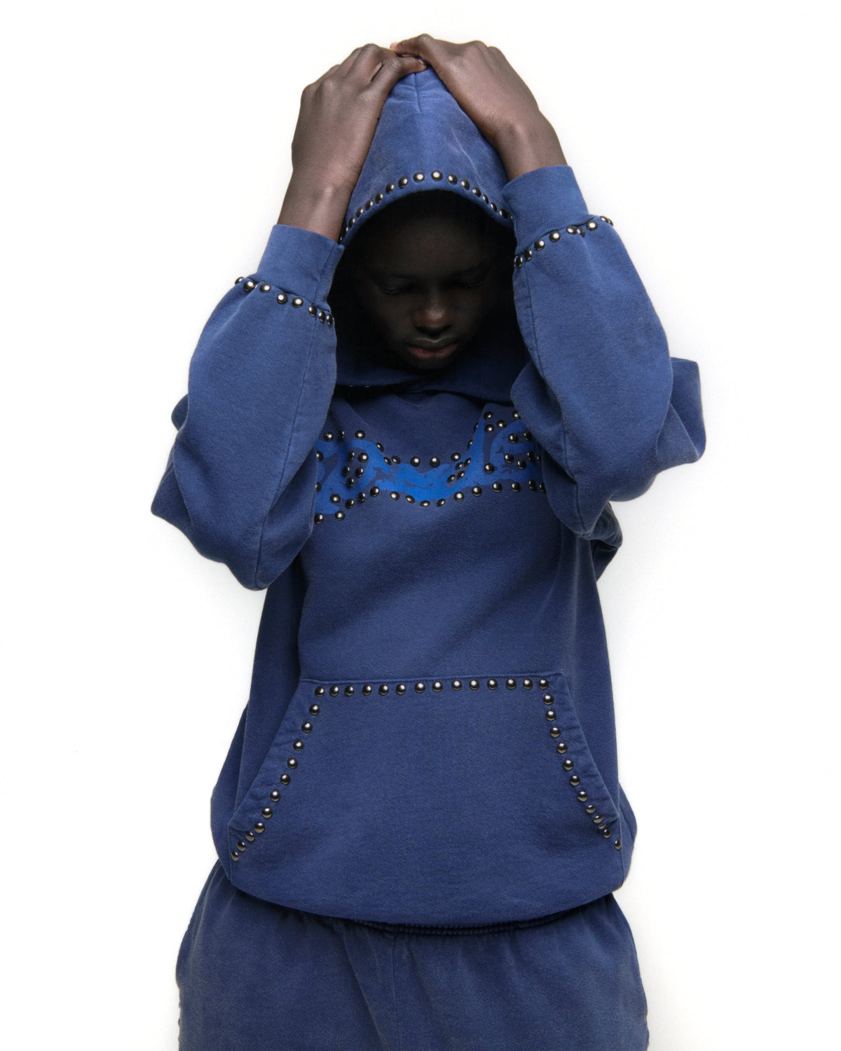 PUNK V3 STUDDED HOODIE