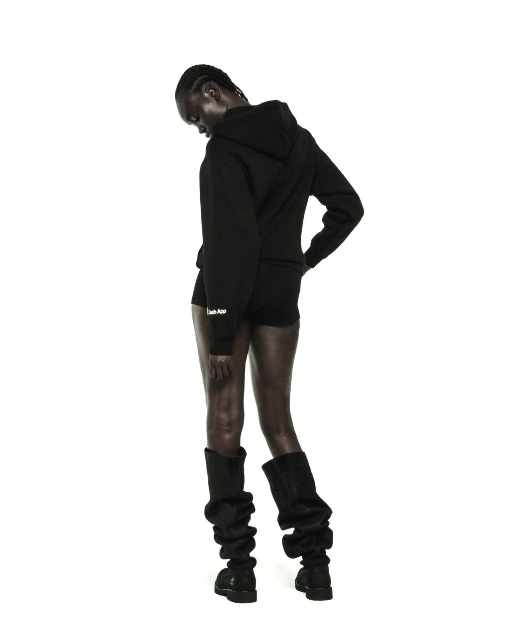 CA$H OG WEB V2 RHINESTONE ZIP HOODIE