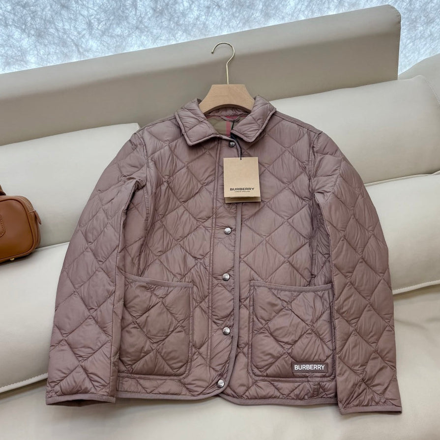 Burberry 25 Jacket Whimshy Pink Nylon Cotton